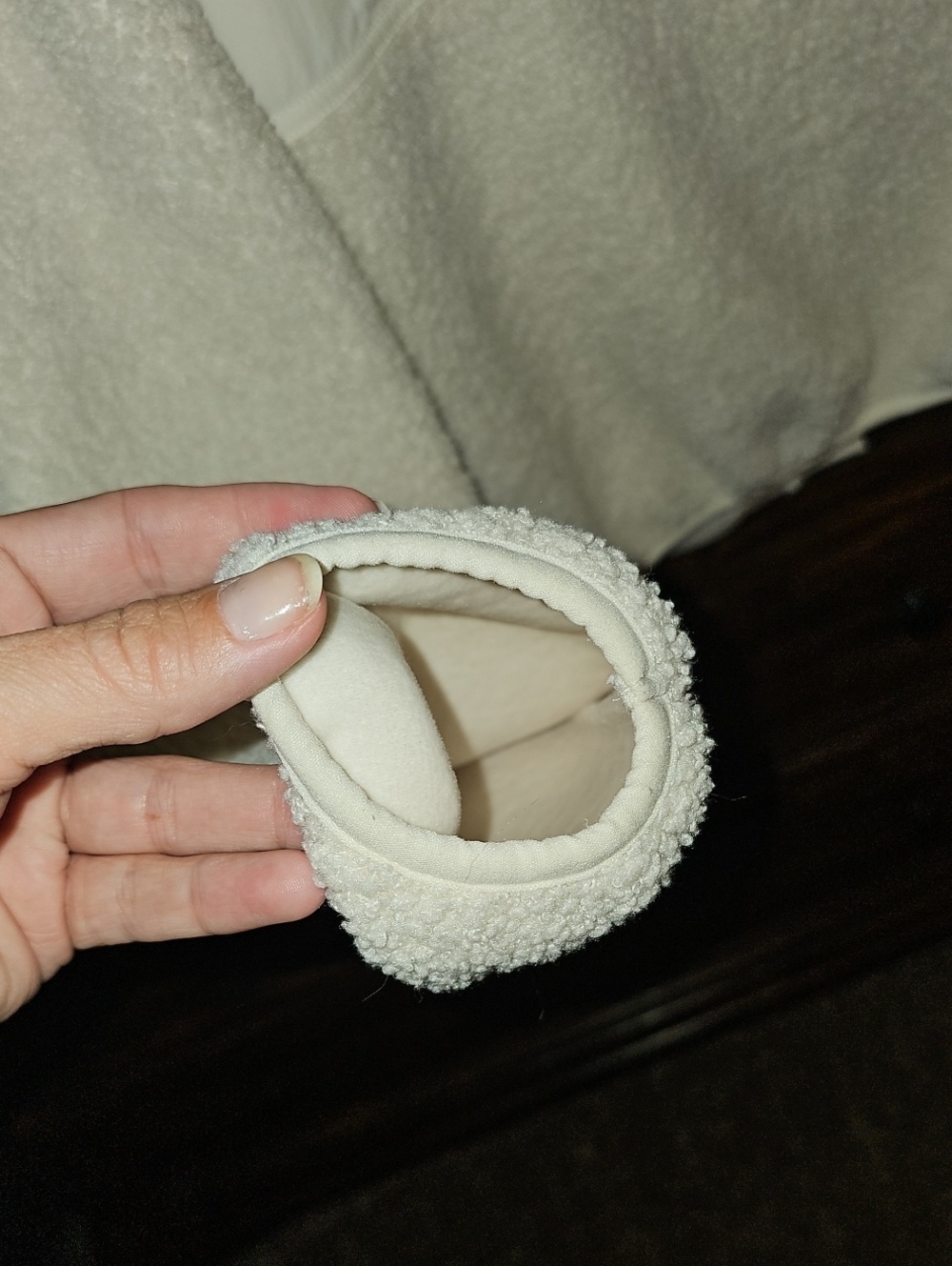 OFFLINE By Aerie Womens XS Super Cute Jacket!! Ivory And Fleece! Nwots - Picture 9 of 9
